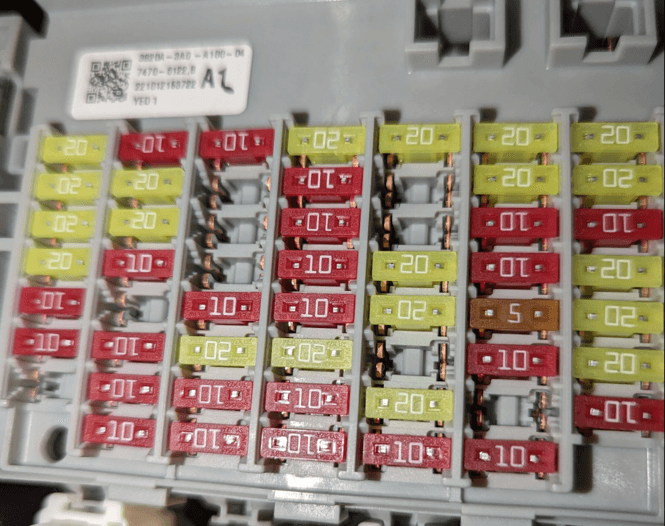 Internal Fuse Box Photo